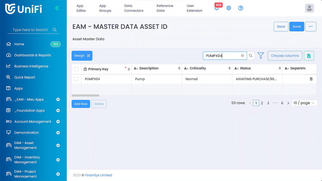 Asset Register Apps